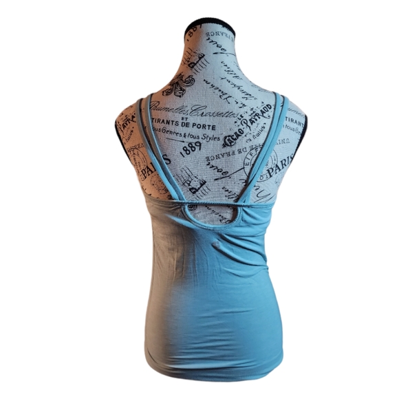 Sweaty Betty Blue Tank Top Size Medium/Small (No Tag See Measurements) - Picture 2 of 2